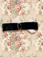 Load image into Gallery viewer, Velvet Choker Personalised ‘C’
