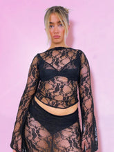 Load image into Gallery viewer, Lay me in Lace Top
