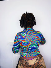 Load image into Gallery viewer, Vintage 90s Multicoloured Oil spill Shirt by Tammy (10UK)
