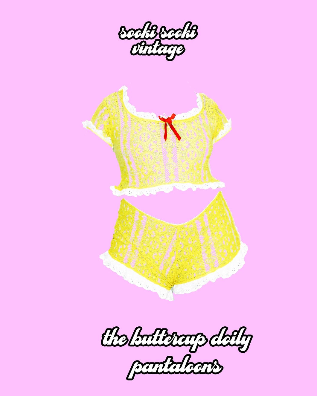 The Buttercup Doily Pantaloons