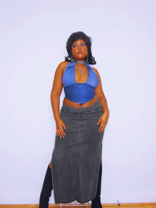 The Denim Lala Skirt (12-14UK)